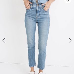 Madewell Perfect Vintage Jean in Banner Wash